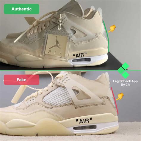 nike air jordan 4 fake vs real|how to check if jordans are real.